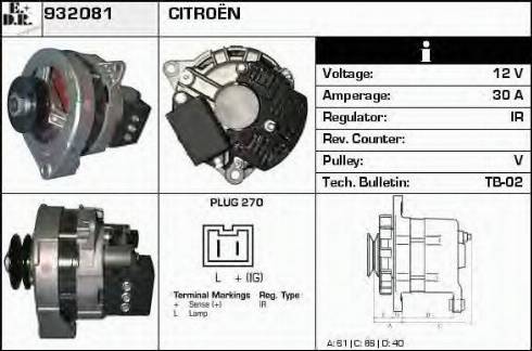 EDR 932081 - Alternatore autozon.pro