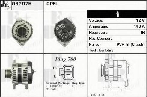 EDR 932075 - Alternatore autozon.pro