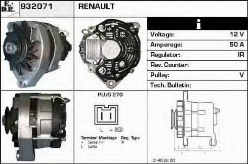 EDR 932071 - Alternatore autozon.pro