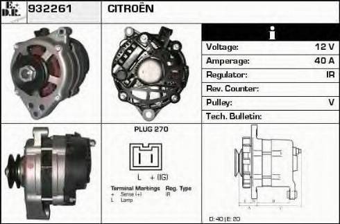 EDR 932261 - Alternatore autozon.pro