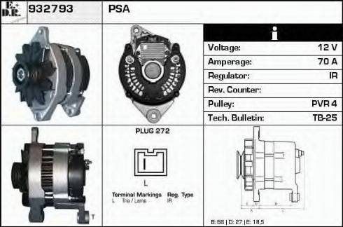 EDR 932793 - Alternatore autozon.pro