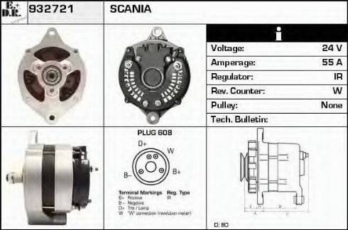 EDR 932721 - Alternatore autozon.pro