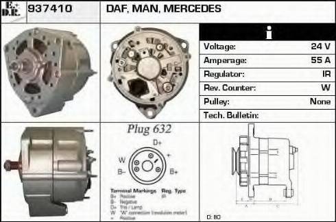 EDR 937410 - Alternatore autozon.pro