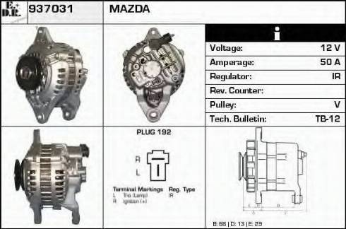 EDR 937031 - Alternatore autozon.pro