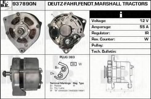 EDR 937890N - Alternatore autozon.pro