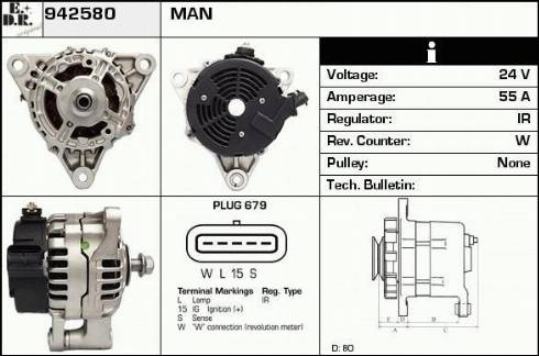 EDR 19092301 - Alternatore autozon.pro