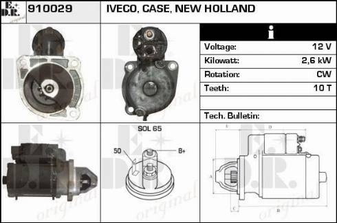 EDR 19088002 - Motorino d'avviamento autozon.pro