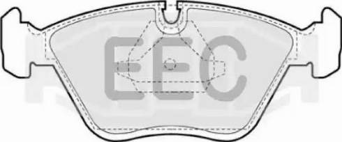 EEC BRP0596 - Kit pastiglie freno, Freno a disco autozon.pro