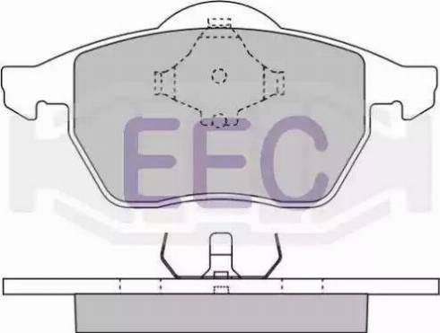 EEC BRP0875 - Kit pastiglie freno, Freno a disco autozon.pro