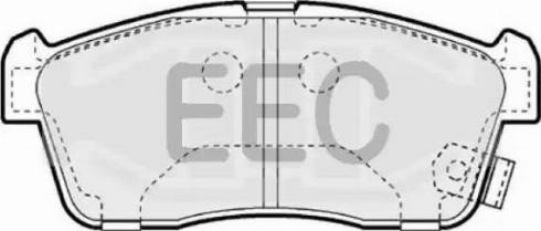 EEC BRP1111 - Kit pastiglie freno, Freno a disco autozon.pro