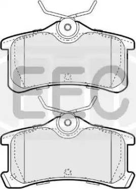 Valeo GDB3334 - Kit pastiglie freno, Freno a disco autozon.pro