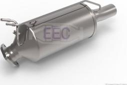 EEC DPF069S - Filtro antiparticolato / particellare, Impianto gas scarico autozon.pro