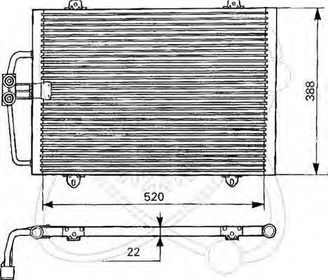 EACLIMA 30R0036 - Condensatore, Climatizzatore autozon.pro