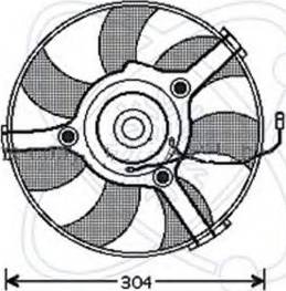 EACLIMA 32VB004 - Ventola, Raffreddamento motore autozon.pro