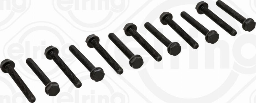 Elring 897.450 - Kit bulloni, Supporto cuscinetto- Albero a gomiti autozon.pro