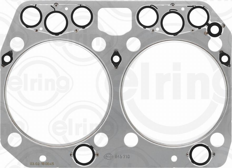 Elring 845.710 - Guarnizione, Testata autozon.pro