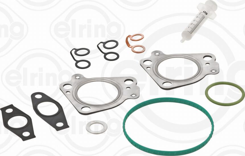 Elring 842.020 - Kit montaggio, Compressore autozon.pro