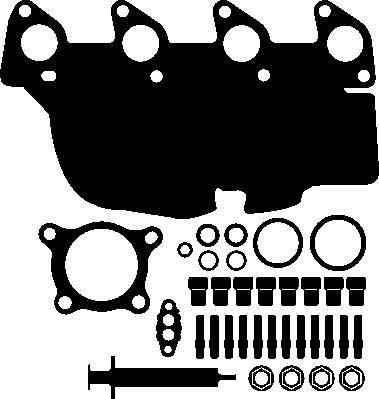 Elring 247.050 - Kit montaggio, Compressore autozon.pro