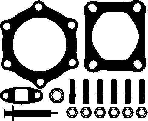 Elring 716.130 - Kit montaggio, Compressore autozon.pro