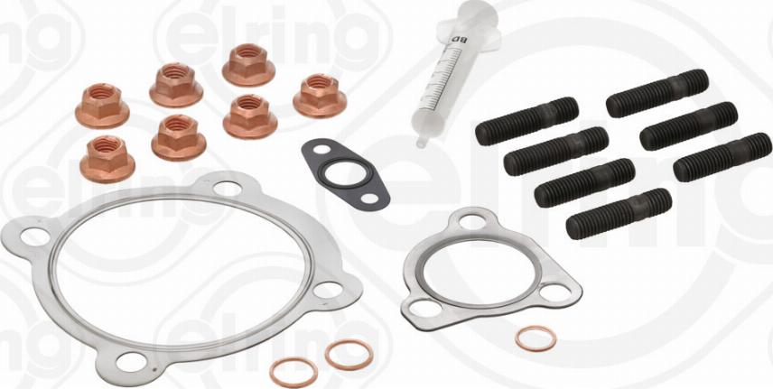 Elring 717.951 - Kit montaggio, Compressore autozon.pro