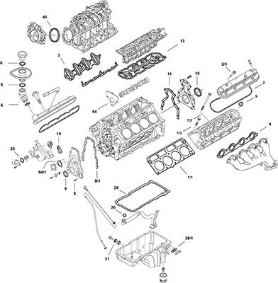 Elring LS Gen IV LMG - Kit completo guarnizioni, Motore autozon.pro