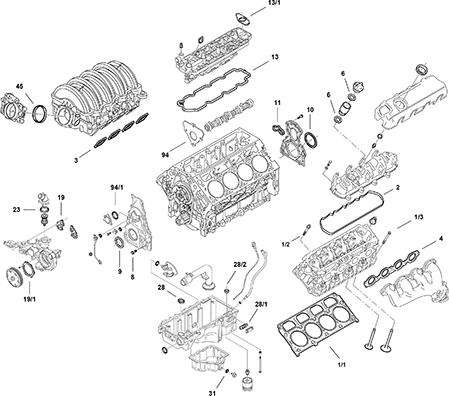 Elring LS Gen V L83 - Kit completo guarnizioni, Motore autozon.pro