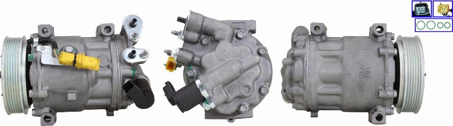 Elstock 51-1527 - Compressore, Climatizzatore autozon.pro