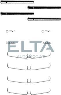 Elta Automotive EA9022 - Kit accessori, Pastiglia freno autozon.pro