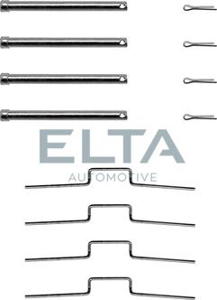 Elta Automotive EA8590 - Kit accessori, Pastiglia freno autozon.pro