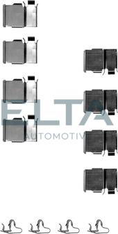 Elta Automotive EA8581 - Kit accessori, Pastiglia freno autozon.pro