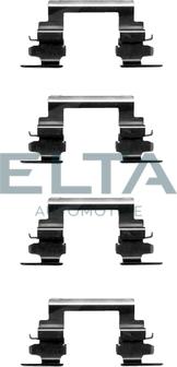 Elta Automotive EA8609 - Kit accessori, Pastiglia freno autozon.pro