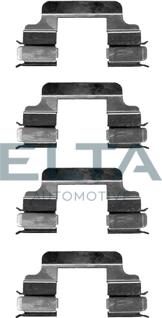 Elta Automotive EA8605 - Kit accessori, Pastiglia freno autozon.pro