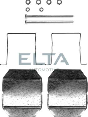 Elta Automotive EA8610 - Kit accessori, Pastiglia freno autozon.pro