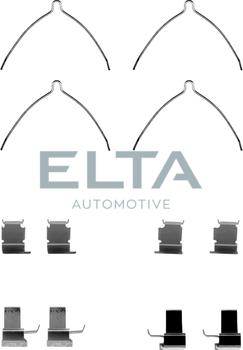 Elta Automotive EA8623 - Kit accessori, Pastiglia freno autozon.pro