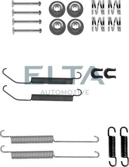 Elta Automotive EA8049 - Kit accessori, Ganasce freno autozon.pro