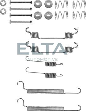 Elta Automotive EA8004 - Kit accessori, Ganasce freno autozon.pro