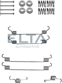 Elta Automotive EA8017 - Kit accessori, Ganasce freno autozon.pro