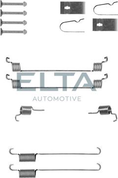 Elta Automotive EA8195 - Kit accessori, Ganasce freno autozon.pro