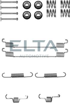 Elta Automotive EA8158 - Kit accessori, Ganasce freno autozon.pro