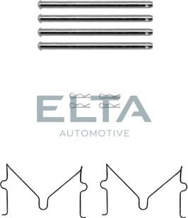 Elta Automotive EA8855 - Kit accessori, Pastiglia freno autozon.pro