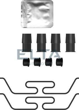 Elta Automotive EA8838 - Kit accessori, Pastiglia freno autozon.pro