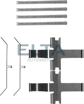 Elta Automotive EA8751 - Kit accessori, Pastiglia freno autozon.pro