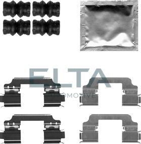 Elta Automotive EA8767 - Kit accessori, Pastiglia freno autozon.pro