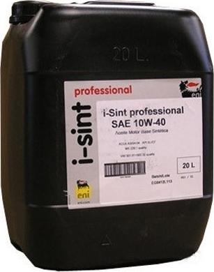 ENI 10W40 I-SINT 20L - Olio motore autozon.pro