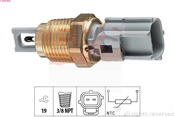 EPS 1.994.004 - Sensore, Temperatura aria aspirata autozon.pro