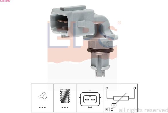 EPS 1.994.005 - Sensore, Temperatura aria aspirata autozon.pro