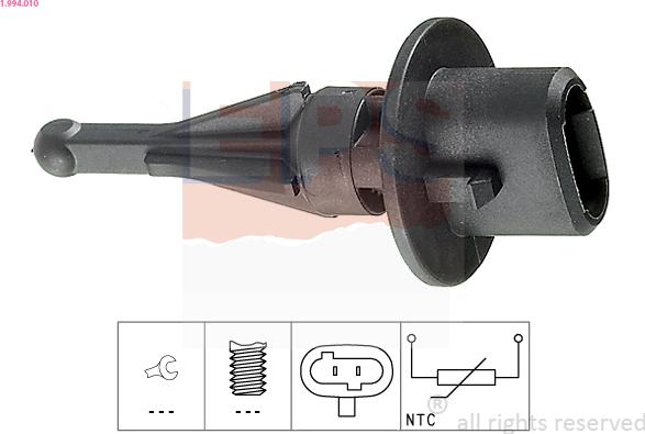 EPS 1.994.010 - Sensore, Temperatura aria aspirata autozon.pro