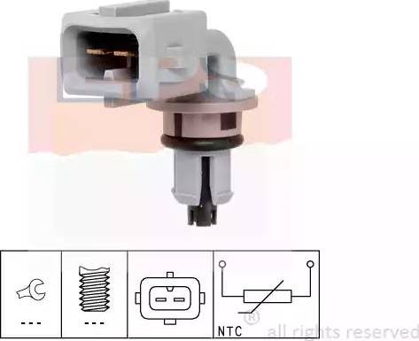 EPS 1.994.035 - Sensore, Temperatura aria aspirata autozon.pro