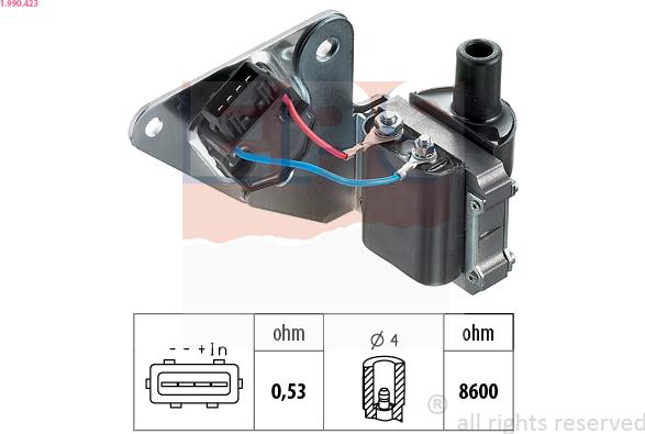 EPS 1.990.423 - Bobina d'accensione autozon.pro