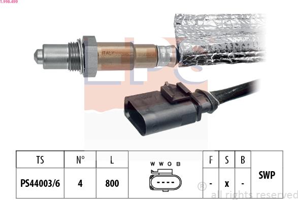 EPS 1.998.499 - Sonda lambda autozon.pro